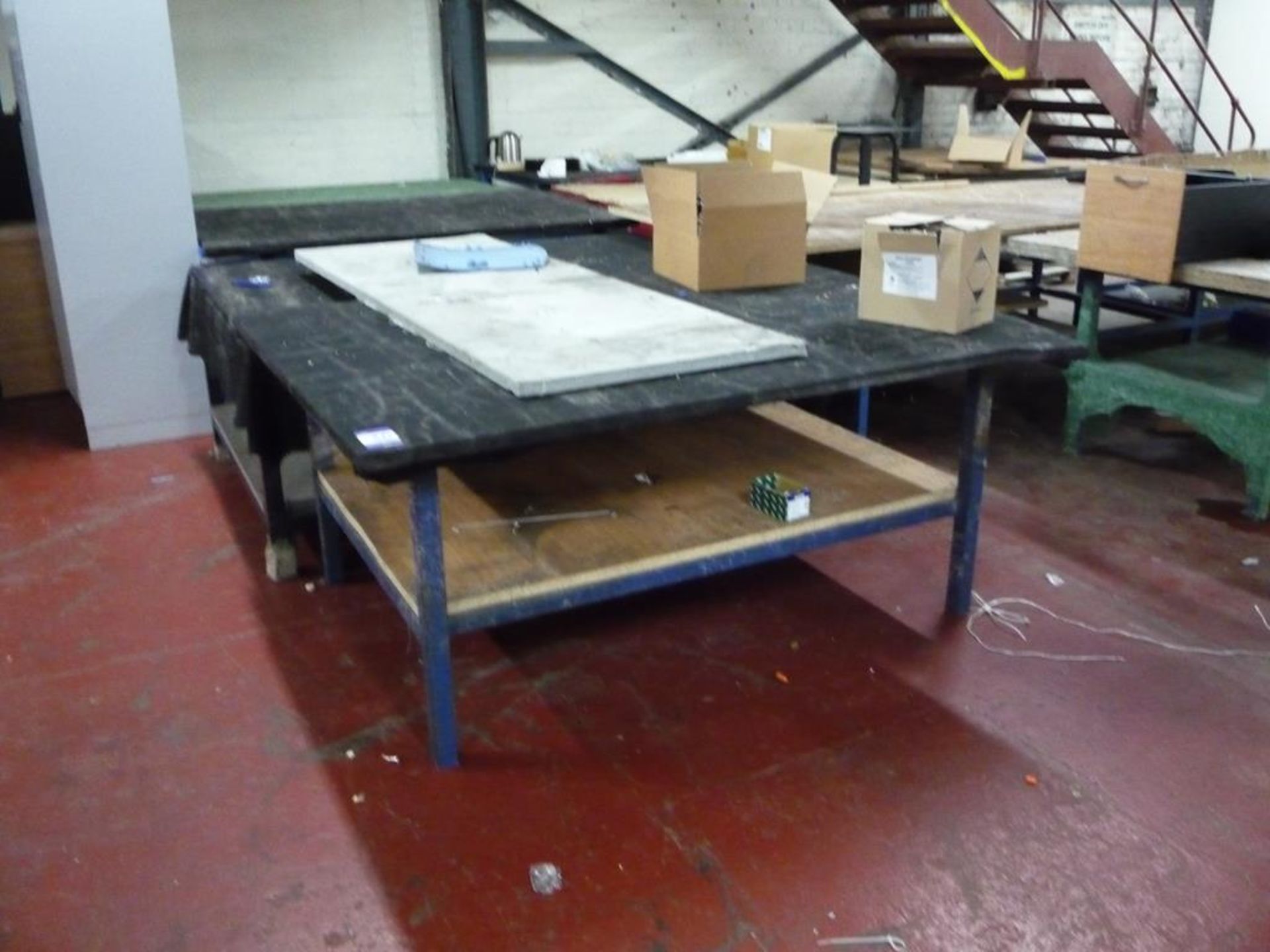 * 10 Various Fabricated Work Benches. Please note there is a £25 plus VAT Lift Out Fee on this - Image 2 of 4