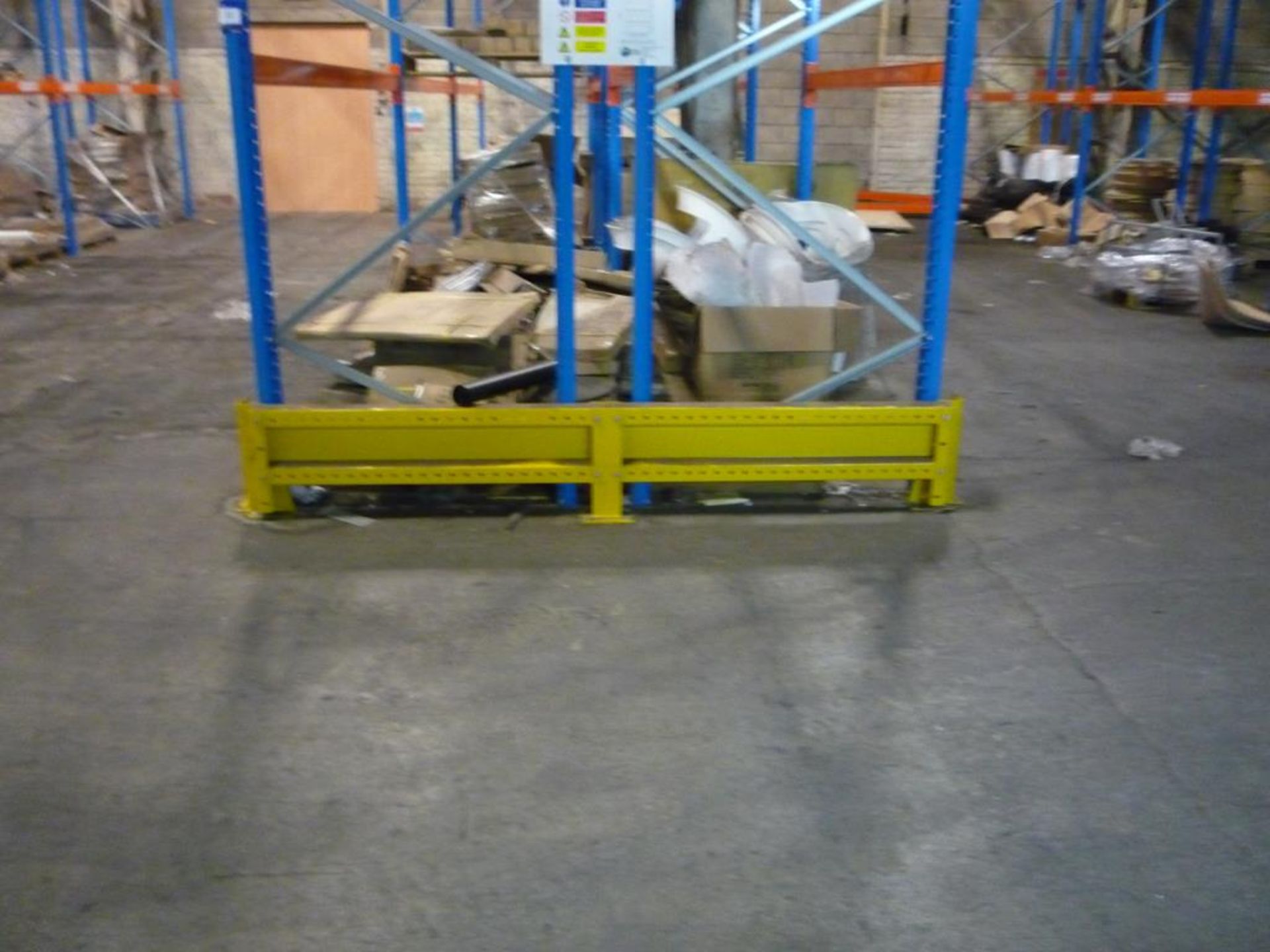 * 6 Bays H Slow 12 Pallet Racking comprising 9 x 5000mm uprights, 24 x 3300mm cross beams and 12 x - Image 3 of 4