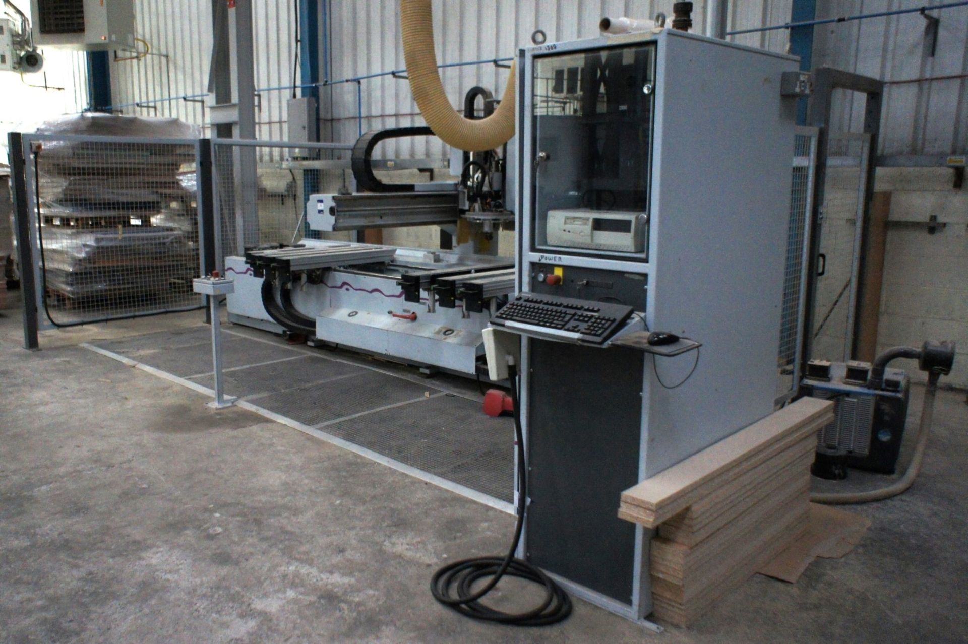 * Weeke Optimat BHC350 serial No 0-250-18-0322 CNC Woodworking Machine; YOM 2003. Please note - Image 4 of 11