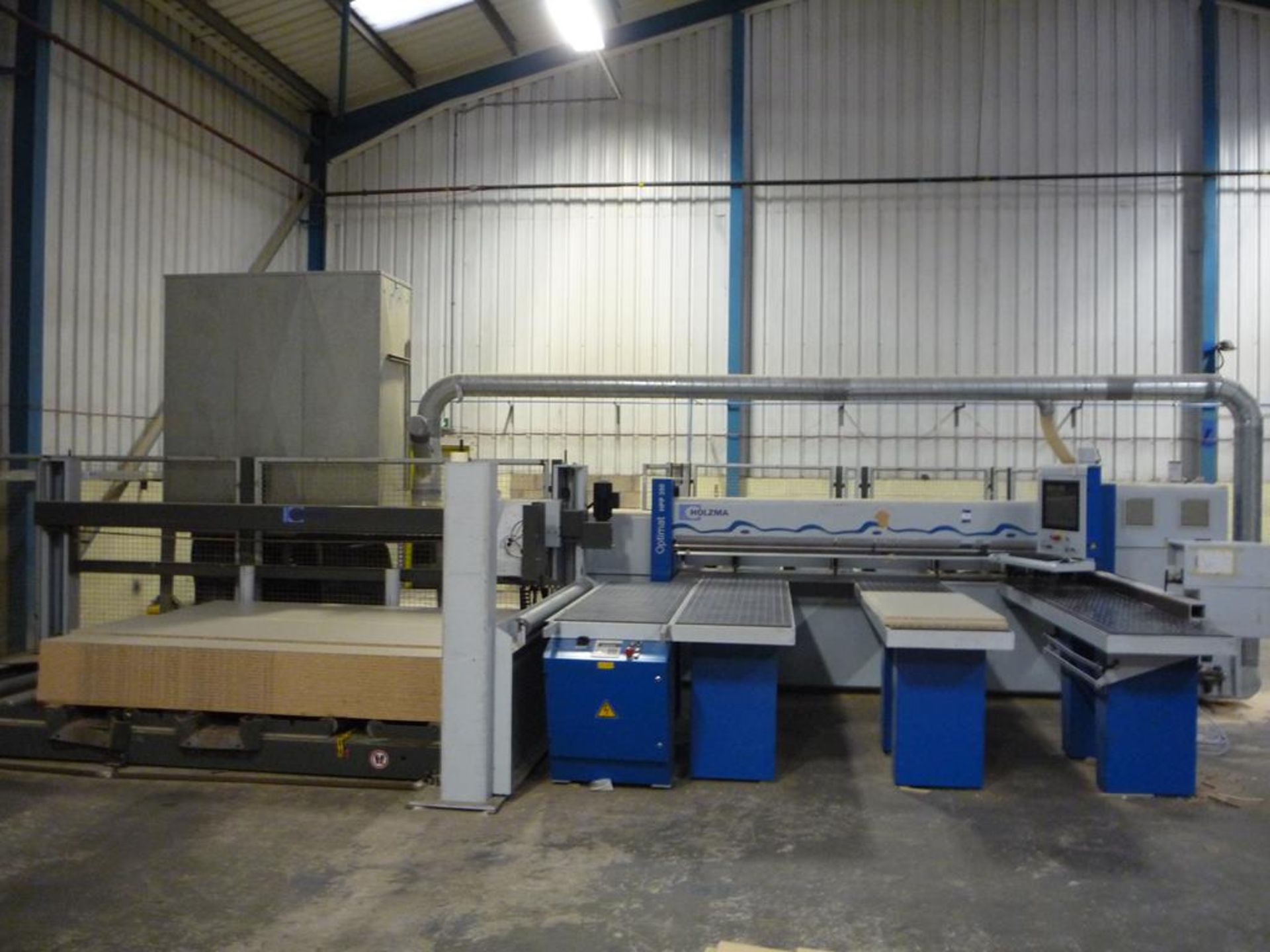 * Holzma Optimat OPT HPP350/31/31; serial 240-82-2780 Front Loading Saw; YOM 2006 with extraction - Image 2 of 15