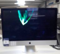 Apple Imac Model: A1419, serial Number CO2JVONMDNM to include an Apple USB Keyboard