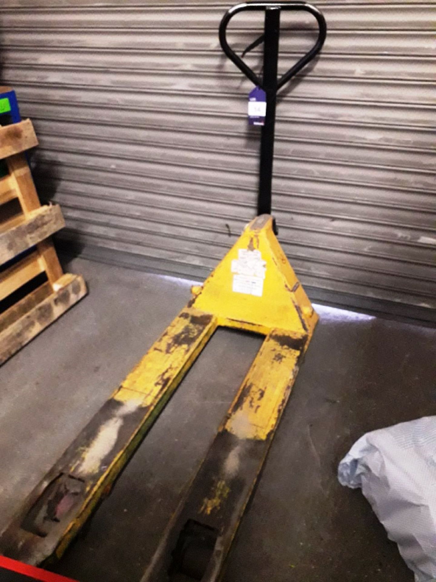 Pallet Truck 2500kg, Yellow