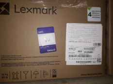 Lexmark model MS317DN monochrome laser printer, boxed new, serial number 45147PLM47NCK