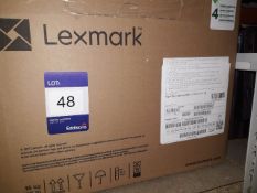 Lexmark model MS317DN monochrome laser printer, boxed new, serial number 45147PLM47NDZ