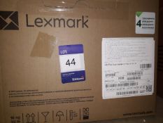 Lexmark model MS317DN monochrome laser printer, boxed new, serial number 45147PLM47NCG