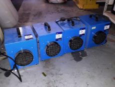4 Dryfast heaters, model DE25, 240v