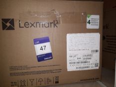 Lexmark model MS317DN monochrome laser printer, boxed new, serial number 45147PLM47NDT