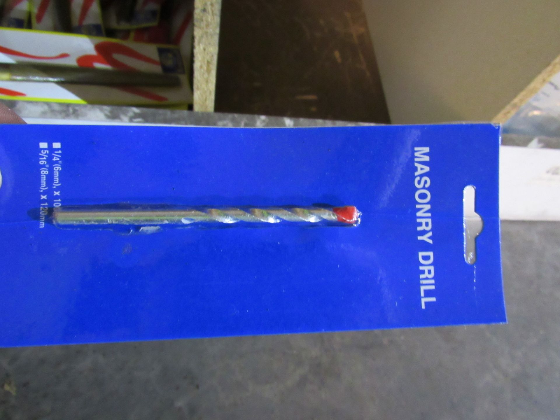 151 10089 MASONRY DRILLS 6MM - 1/4" (Carded)