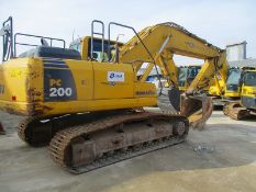 Komatsu PC200-8 Tracked Excavator