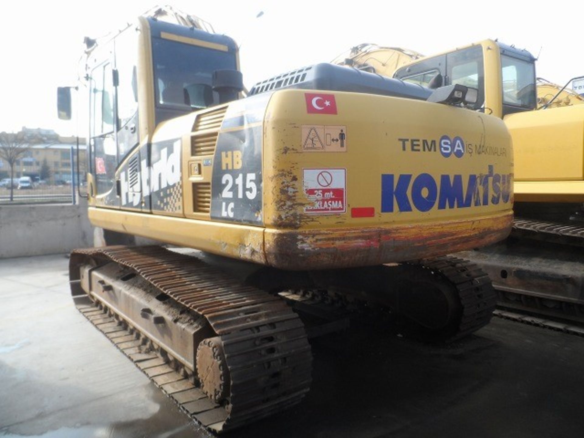 Komatsu Hybrid HB215LC-1 Tracked Excavator