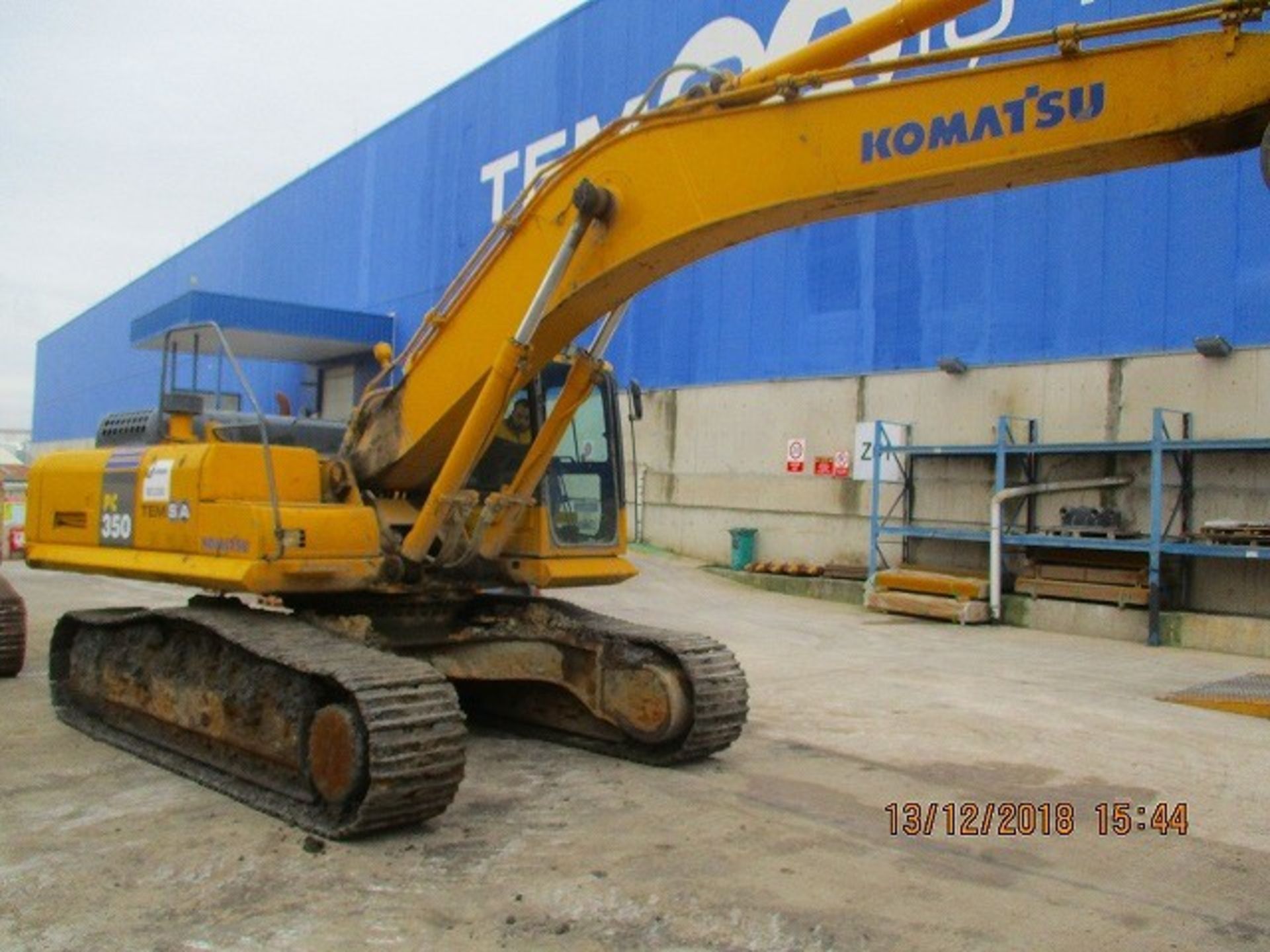 Komatsu PC350LC-8 Tracked Excavator - Image 8 of 23