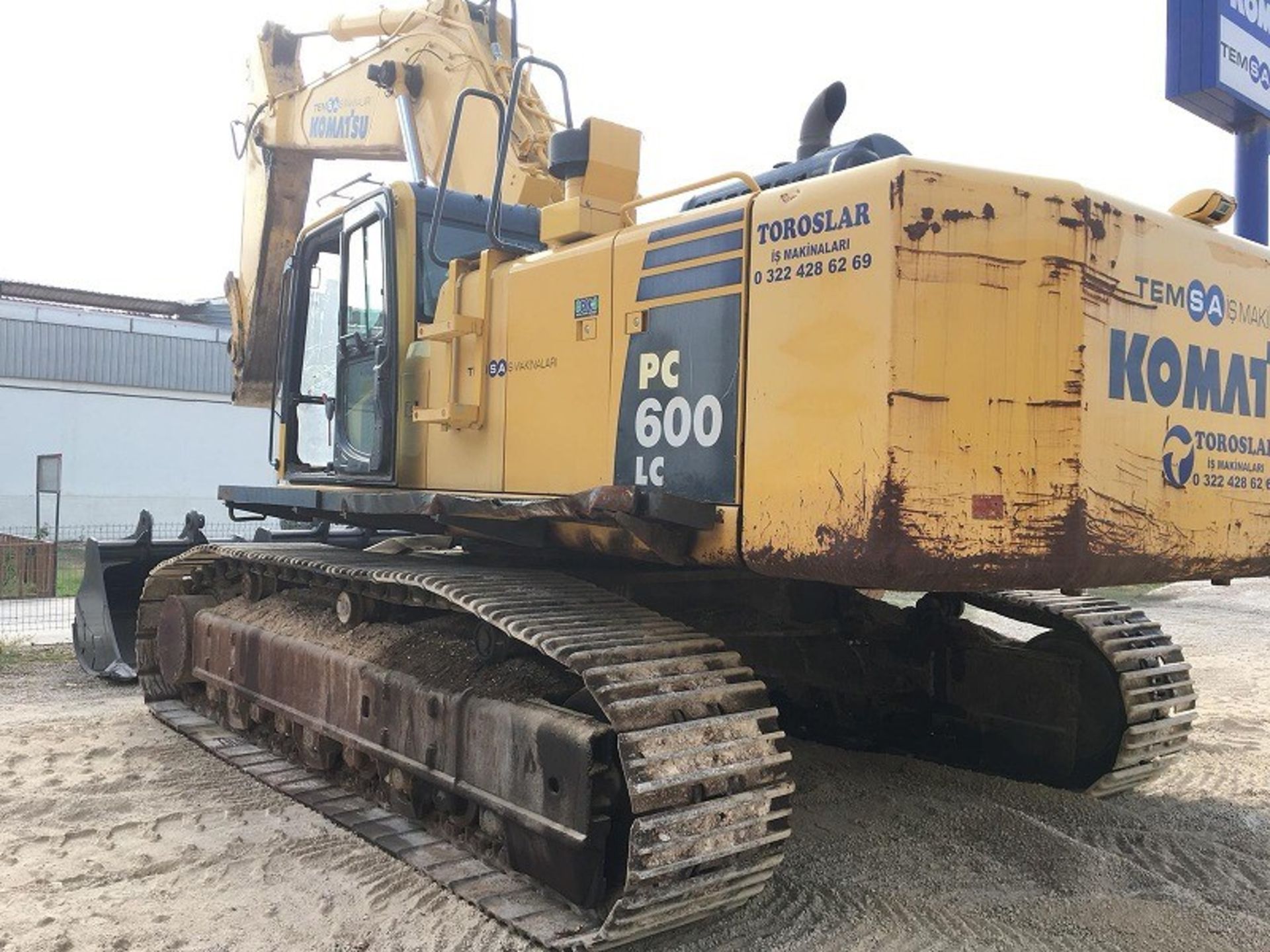 Komatsu PC600LC-8EO Tracked Excavator - Image 2 of 14