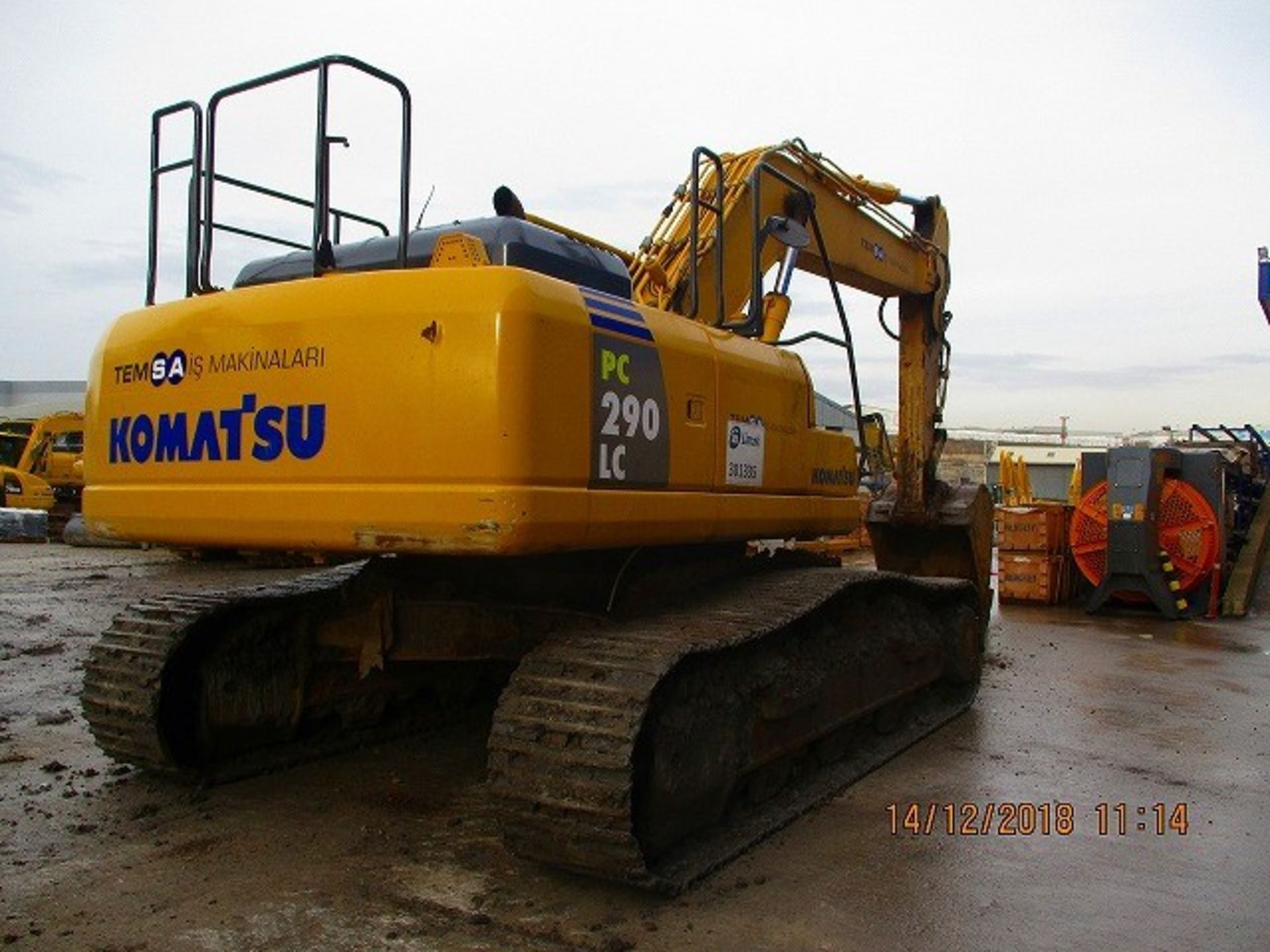 Komatsu PC290LC-8 Tracked Excavator - Image 3 of 17