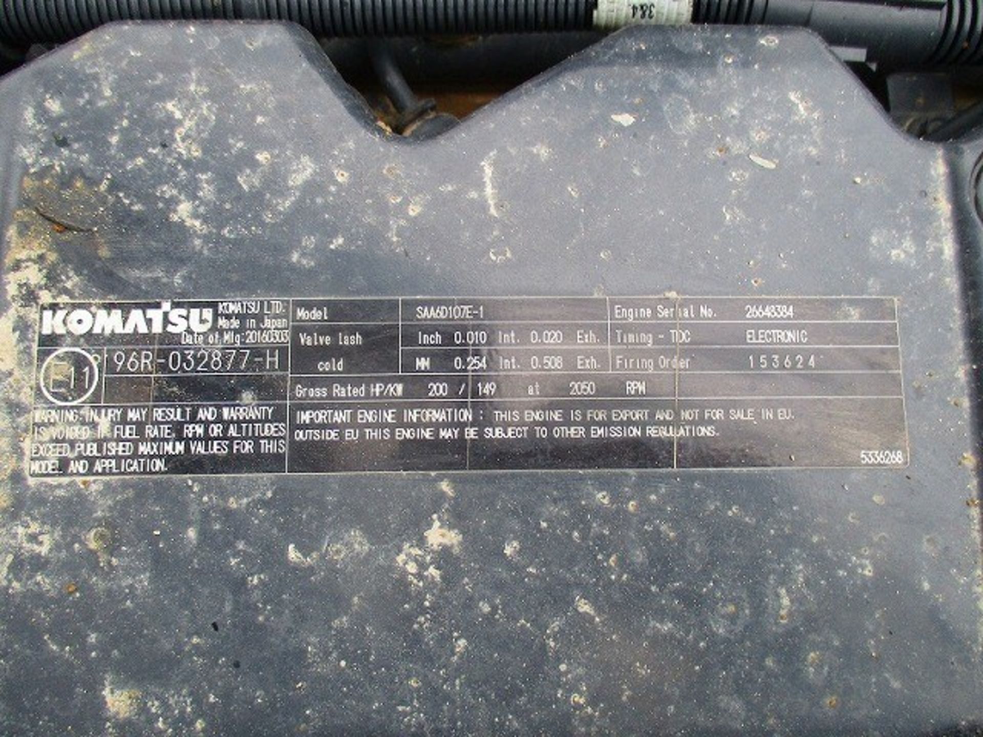 Komatsu PC290LC-8 Tracked Excavator - Image 43 of 50