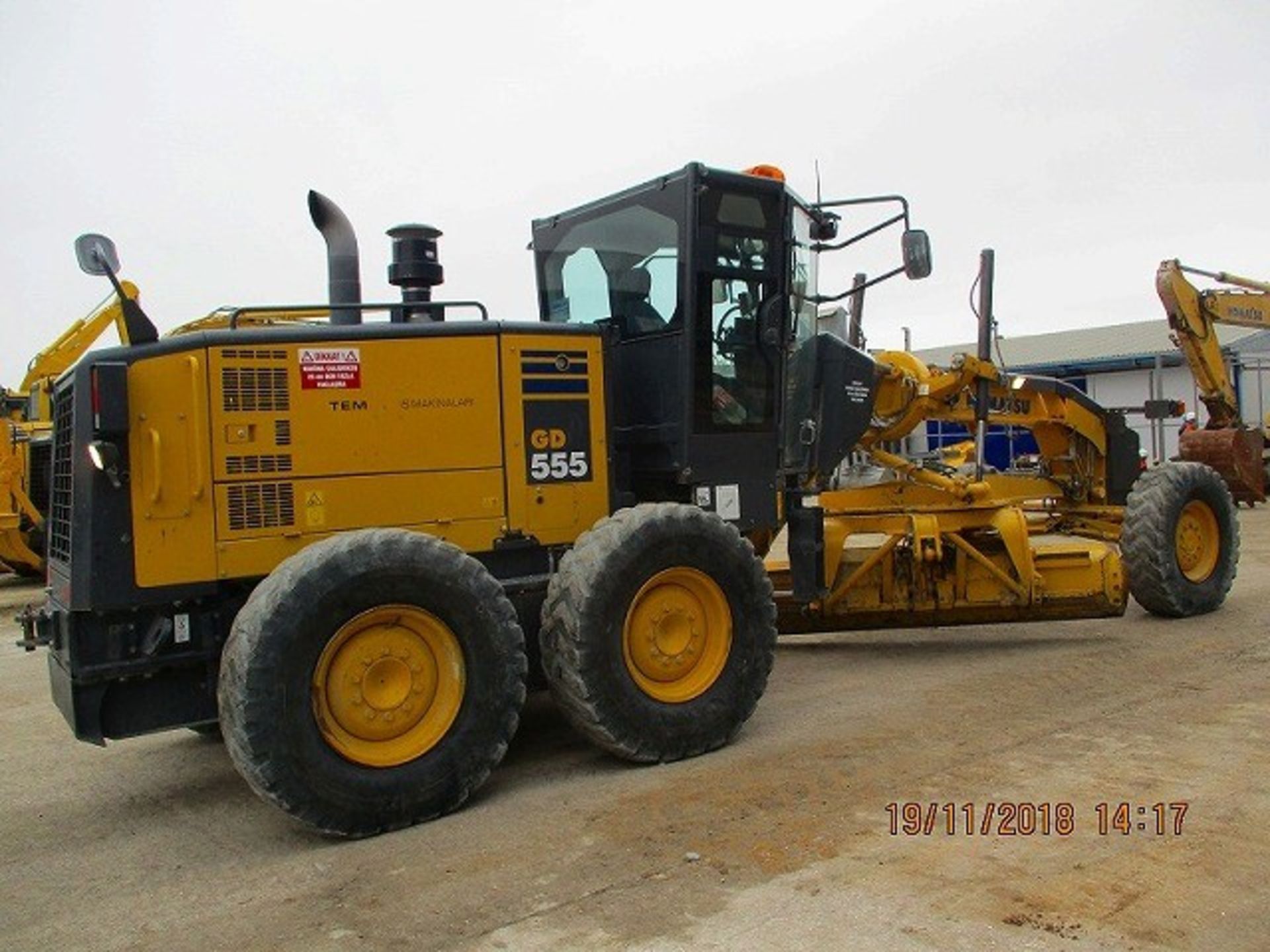 Komatsu GD555-5 Motor Grader