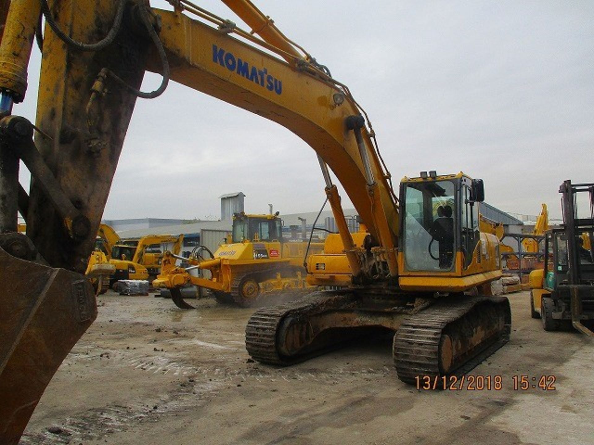 Komatsu PC350LC-8 Tracked Excavator - Image 5 of 23