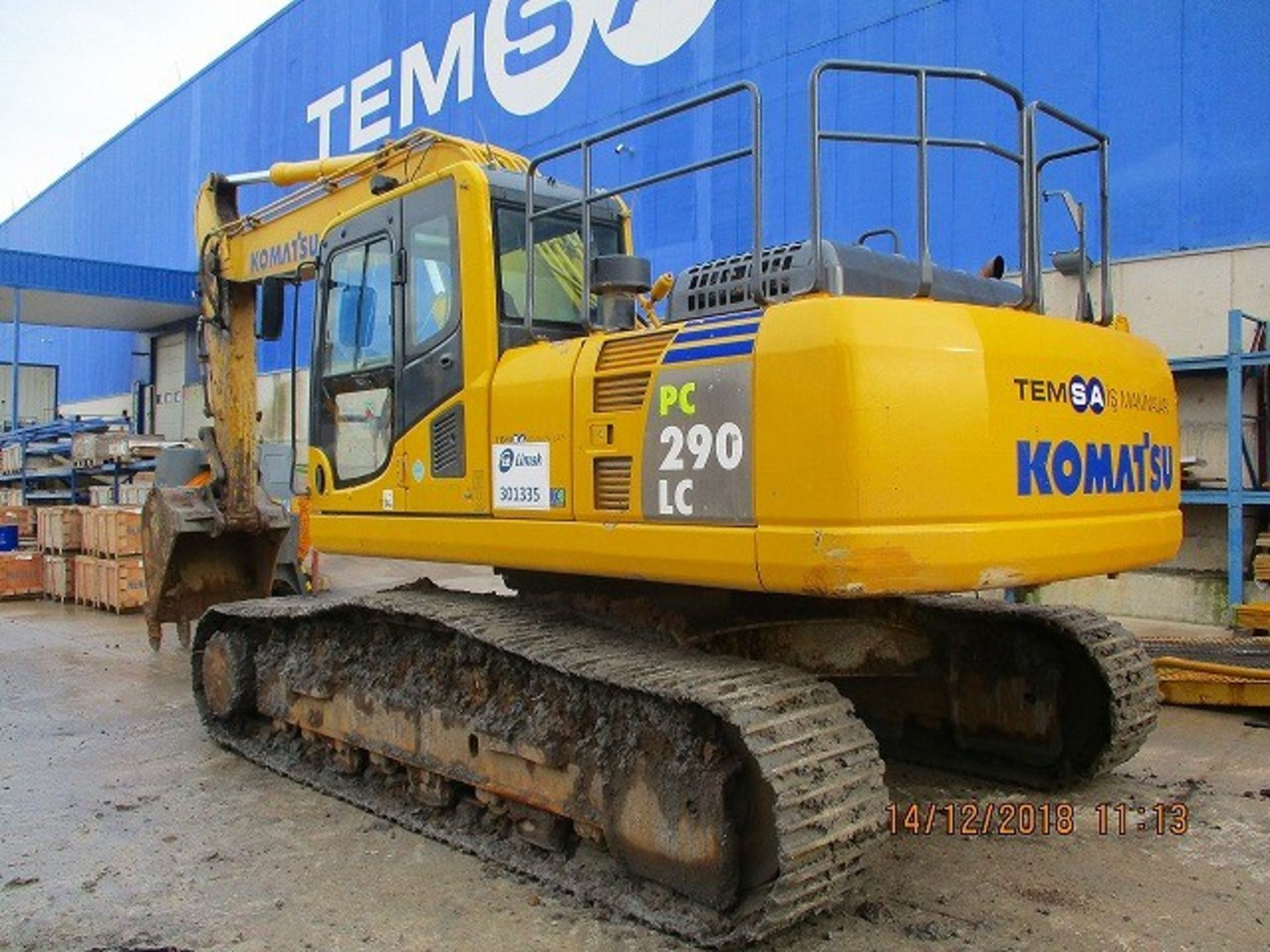 Komatsu PC290LC-8 Tracked Excavator