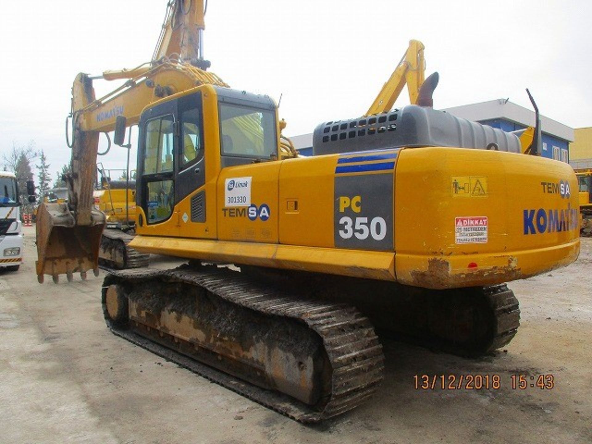 Komatsu PC350LC-8 Tracked Excavator