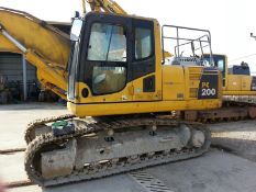 Komatsu PC200-8 Tracked Excavator