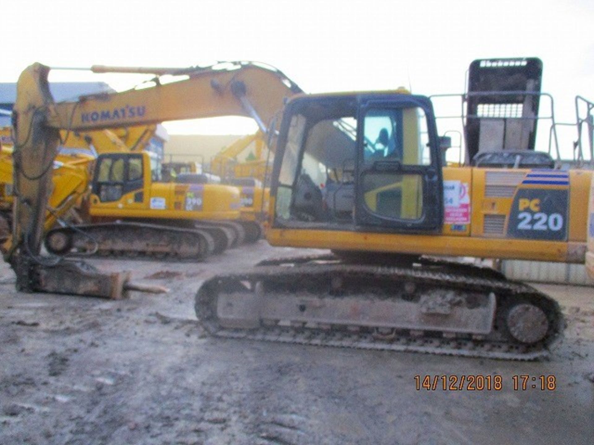 Komatsu PC220-8 Tracked Excavator