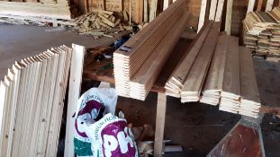 Assortment of timber cladding