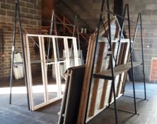 3 x Steel fabricated A-frames