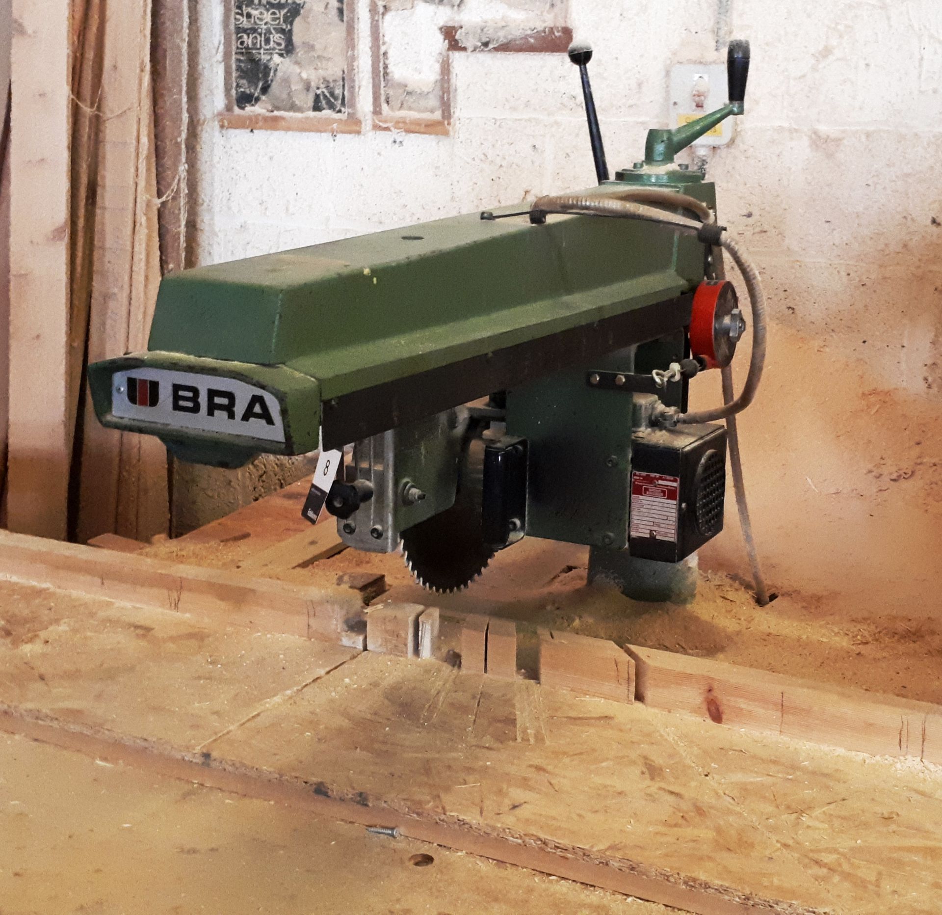 Wadkin Bursgreen BRA350 radial arm saw. *To be disconnected by qualified engineer - Image 2 of 3