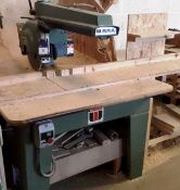 Wadkin Bursgreen BRA350 radial arm saw. *To be disconnected by qualified engineer