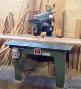 Wadkin BRA350 radial arm saw, Serial number 883593