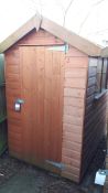 6ft x 4ft Appex Shed. RRP £430. *Purchaser responsible for dismantling and removal