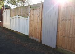 Assortment of timber display gates