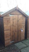 7ft x 5ft Appex shed. RRP £525. *Purchaser responsible for dismantling and removal