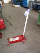 * A Sealey Yankee 3 tonne Trolley Jack