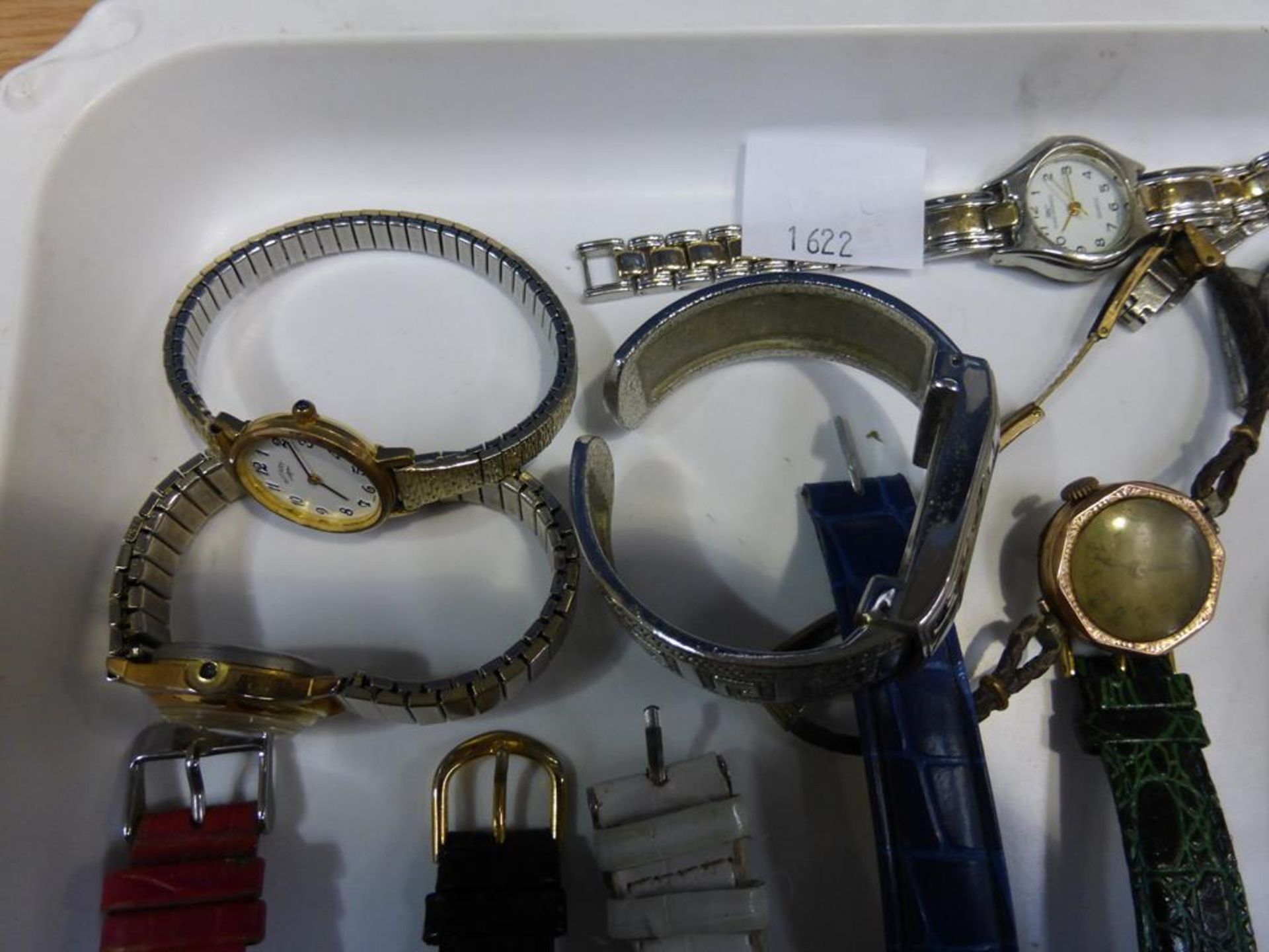 A selection of assorted Wristwatches with straps and bracelets, including two 9ct Gold Watches ( - Image 3 of 6