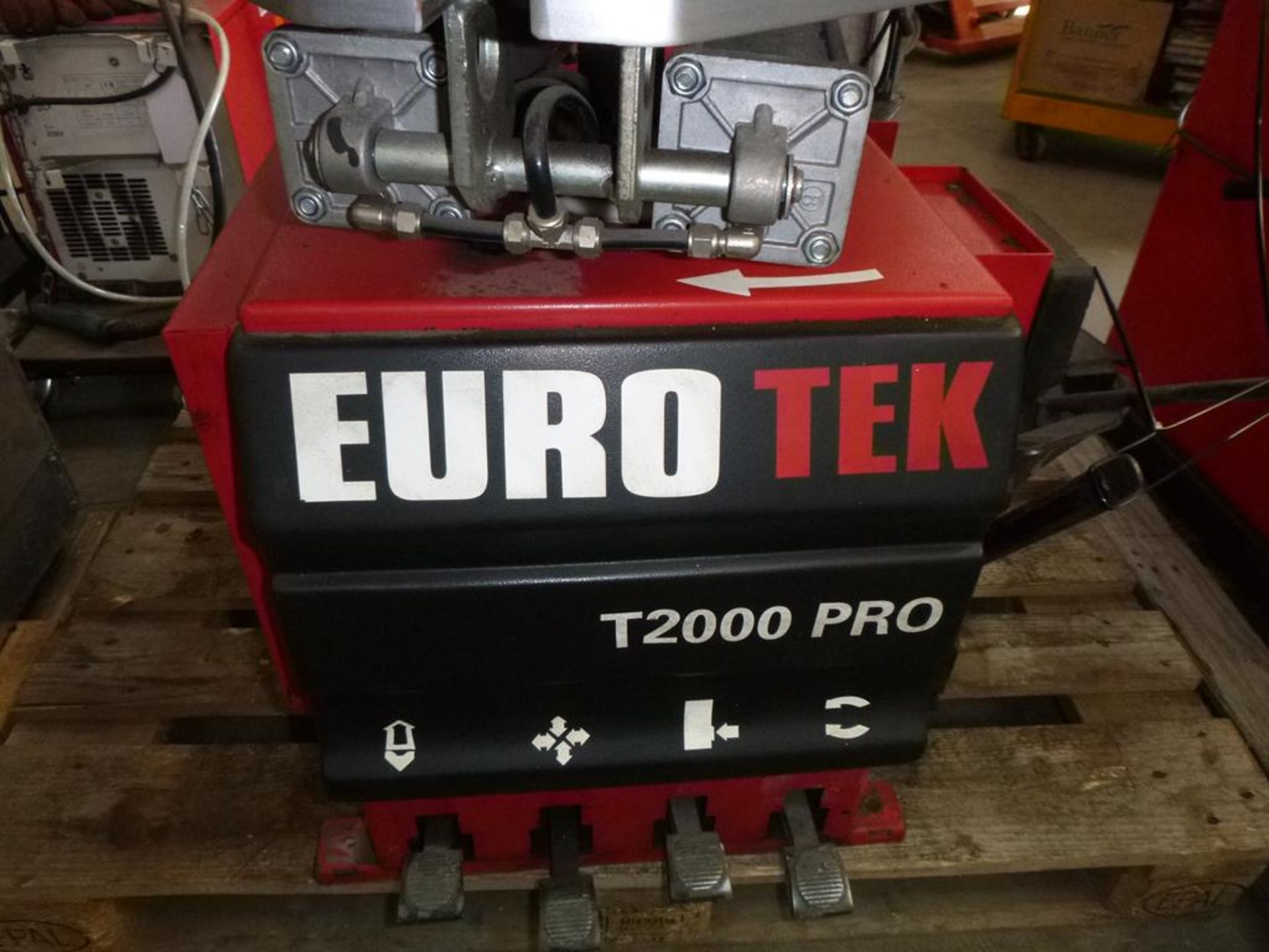 * A Eurotek T2000 Pro Tyre Changing Machine 240V. Please note there is a £5 plus VAT Lift Out Fee on - Image 2 of 3