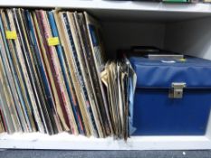 Quantity of LP and Singles Records (together with books) (est £20-£40)