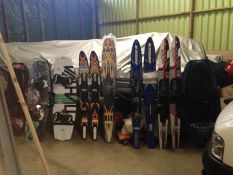 4 x Waterskis brand new never used wrapped ready to go Learner skis to professional skis ranging