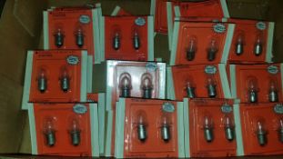 50 pack Incandescent torch bulbs 4.8 volt Unused