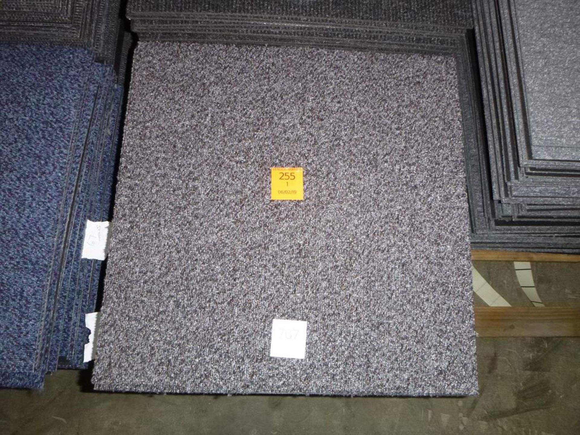 76 x Grey Carpet Tiles