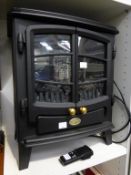 Dimplex Electric Fire with remote (est £20-£40)