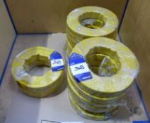 12 rolls Layflat hose 25 metre rolls 25mm diameter. Unused, 2 rolls Layflat hose 25 metre rolls 32mm