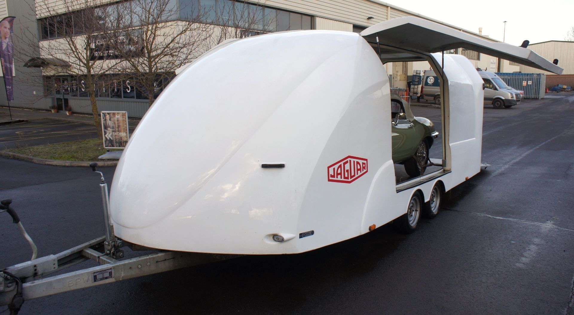 * Eco-Trailer’ Velocity RS Enclosed Twin Axle Car Trailer - Image 4 of 20