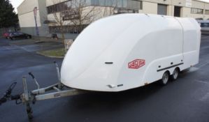 * Eco-Trailer’ Velocity RS Enclosed Twin Axle Car Trailer