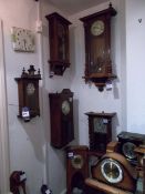 6 x striking clocks in need of repair