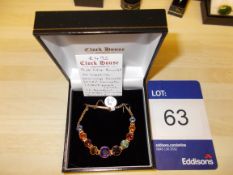 9ct gem bracelet yellow gold rrp.£495