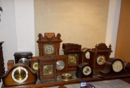 Assortment of clocks to table, work required