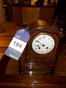 8 day French wood mantle clock rrp.£595