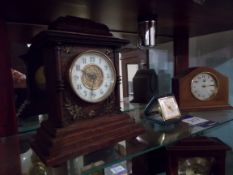 3 x assorted clocks