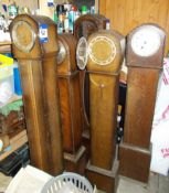 Tower clock frames/part built clocks (x 5)