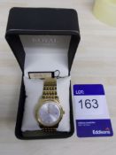 Gents Royal London automatic with date, bracelet r